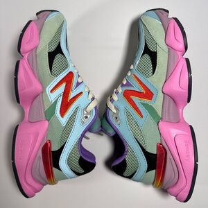 New Balance 9060 Warped Multi Color Mens Size 8.5 NWOB Very Rare